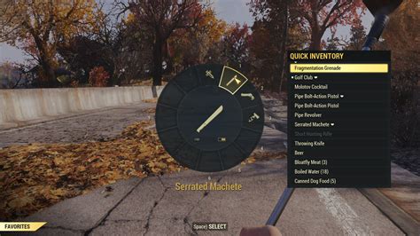 fallout 76 favorites wheel|fallout 76 controls.